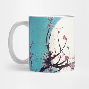 Double Cherry Blossoms Mug